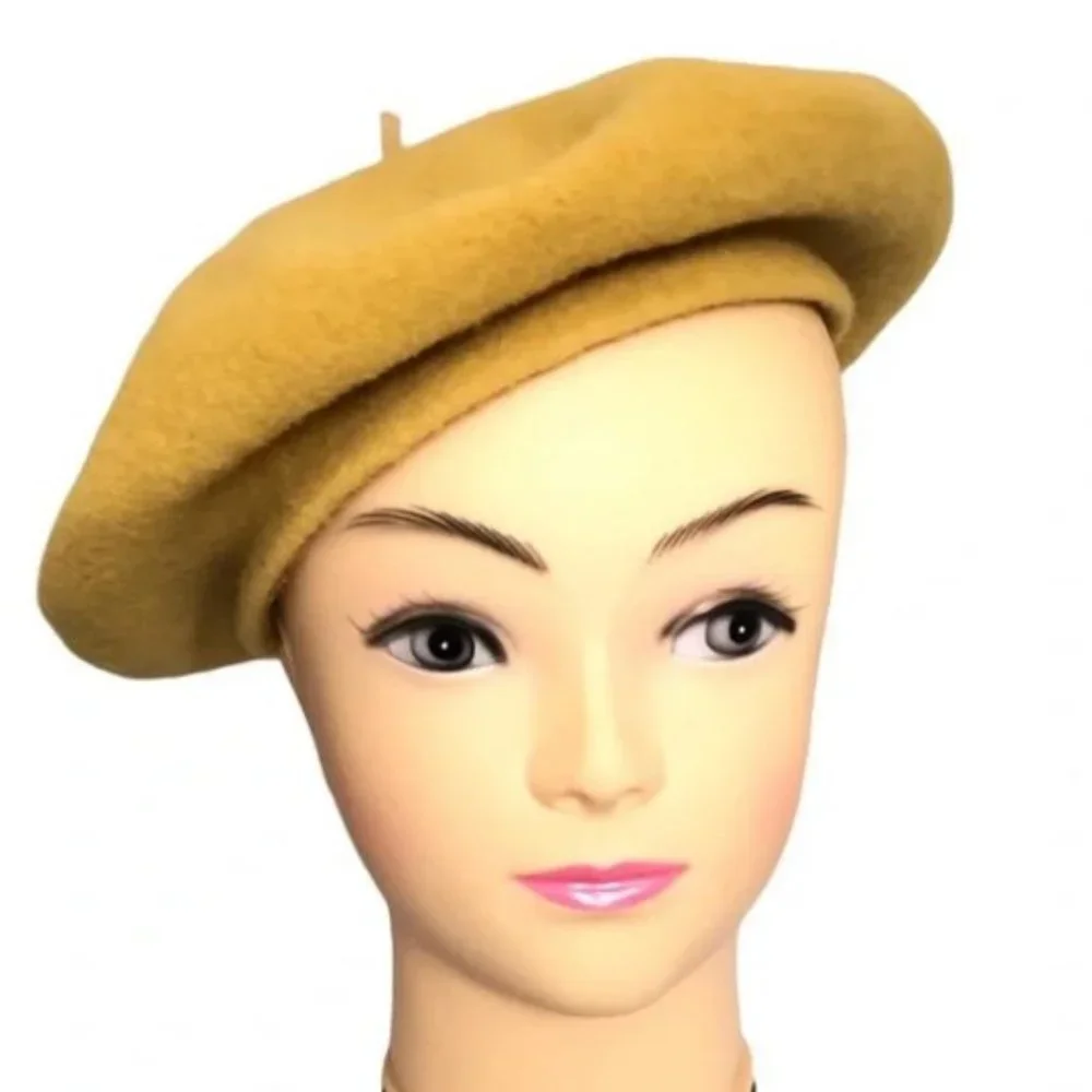 Simons yellow beret - Picture 3 of 3